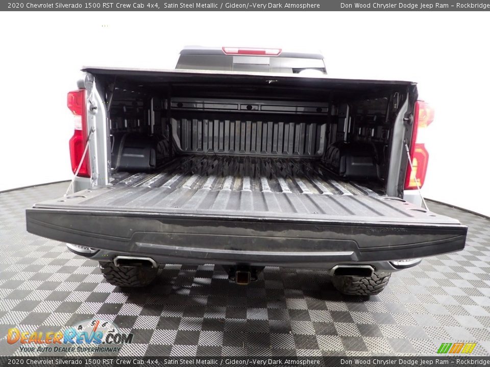 2020 Chevrolet Silverado 1500 RST Crew Cab 4x4 Satin Steel Metallic / Gideon/­Very Dark Atmosphere Photo #14