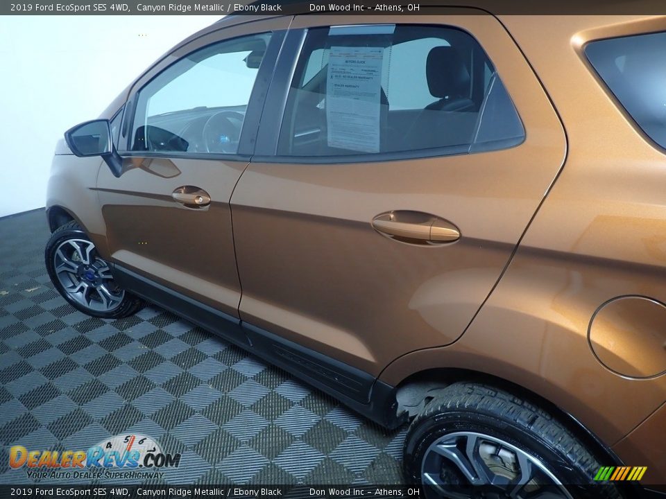 2019 Ford EcoSport SES 4WD Canyon Ridge Metallic / Ebony Black Photo #21