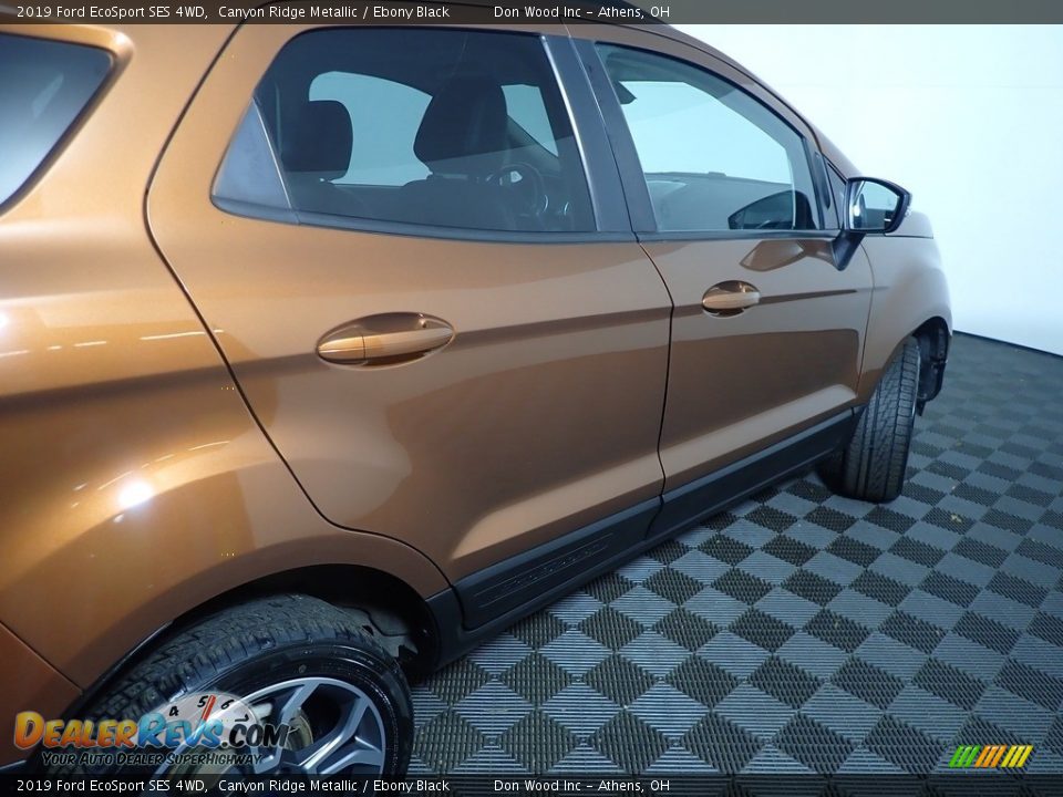 2019 Ford EcoSport SES 4WD Canyon Ridge Metallic / Ebony Black Photo #22