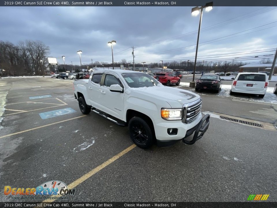 2019 GMC Canyon SLE Crew Cab 4WD Summit White / Jet Black Photo #4