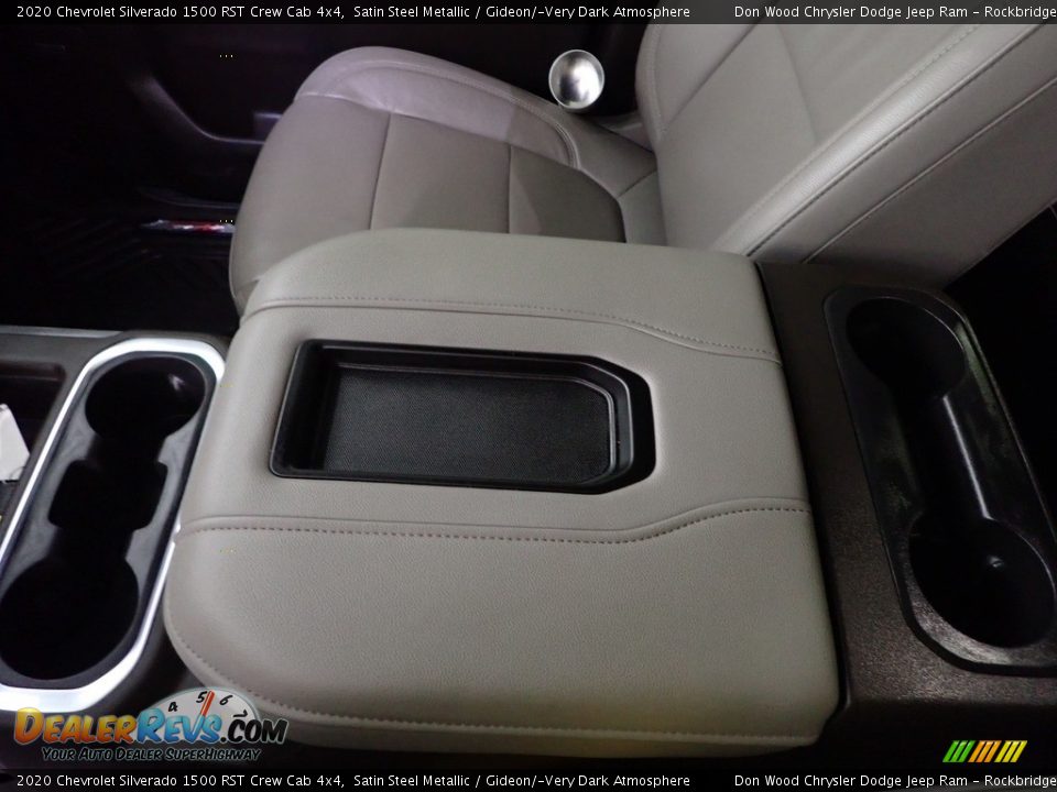 2020 Chevrolet Silverado 1500 RST Crew Cab 4x4 Satin Steel Metallic / Gideon/­Very Dark Atmosphere Photo #27