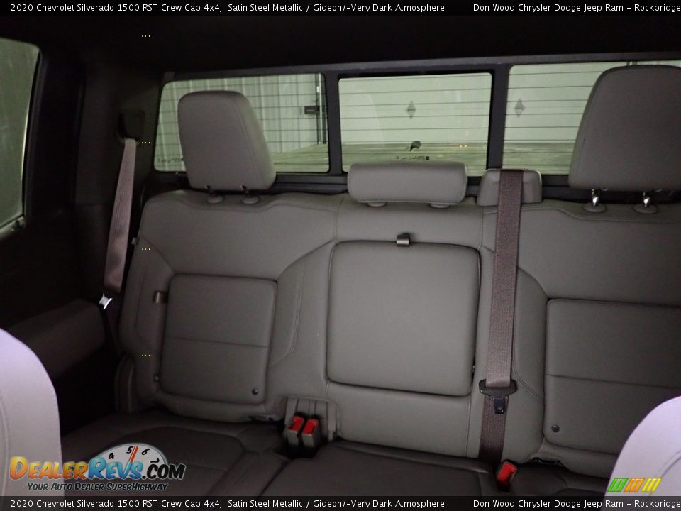 2020 Chevrolet Silverado 1500 RST Crew Cab 4x4 Satin Steel Metallic / Gideon/­Very Dark Atmosphere Photo #28