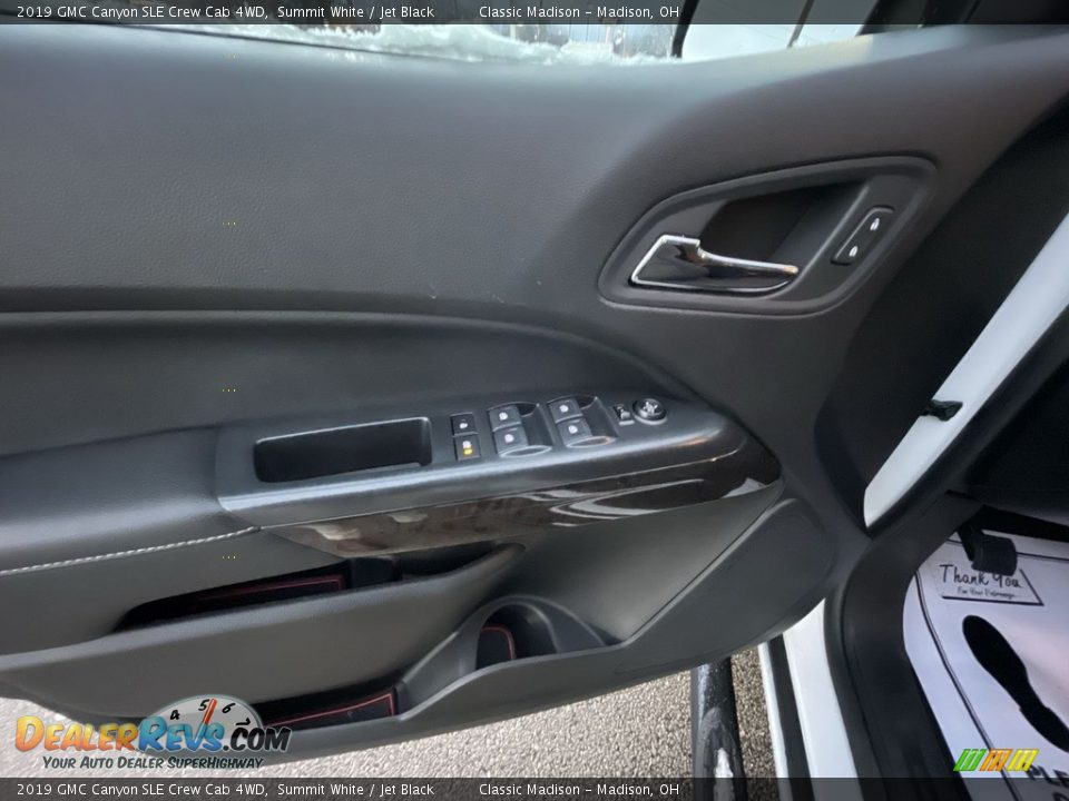 2019 GMC Canyon SLE Crew Cab 4WD Summit White / Jet Black Photo #8