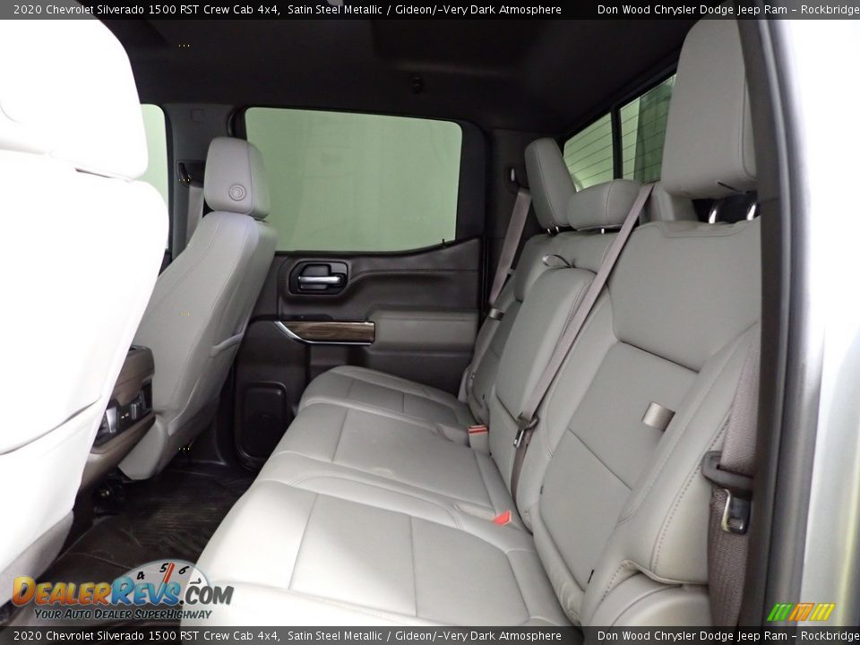 2020 Chevrolet Silverado 1500 RST Crew Cab 4x4 Satin Steel Metallic / Gideon/­Very Dark Atmosphere Photo #30