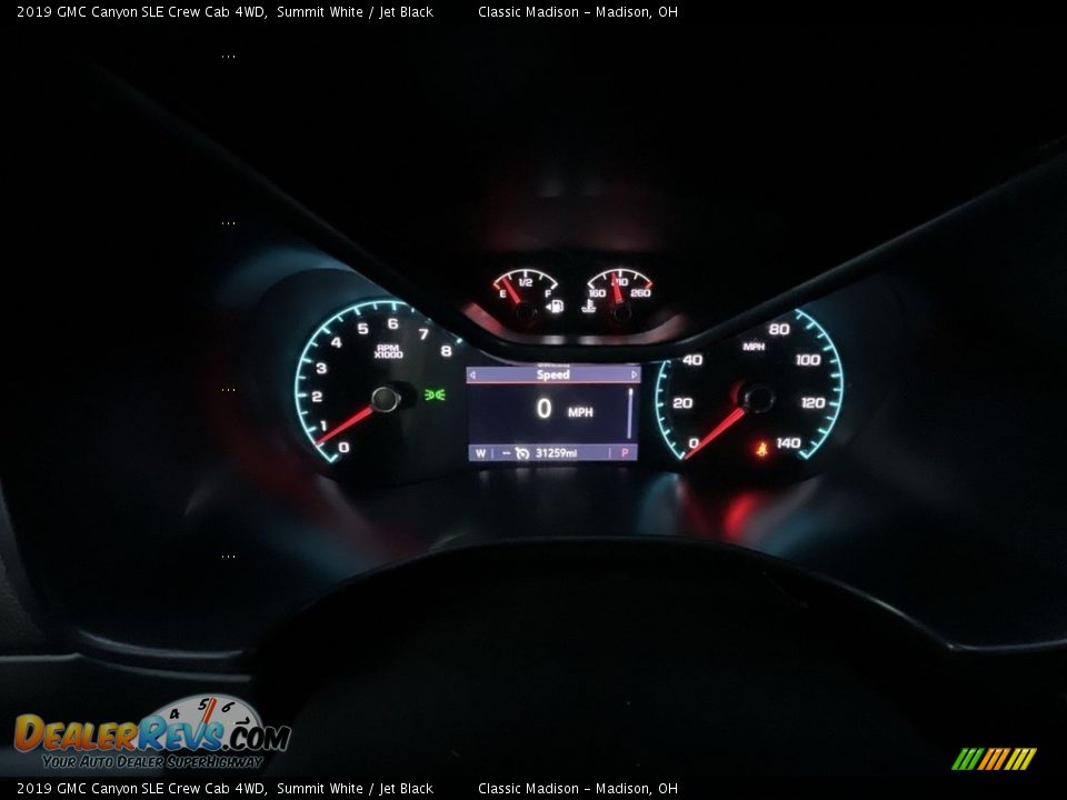 2019 GMC Canyon SLE Crew Cab 4WD Summit White / Jet Black Photo #10