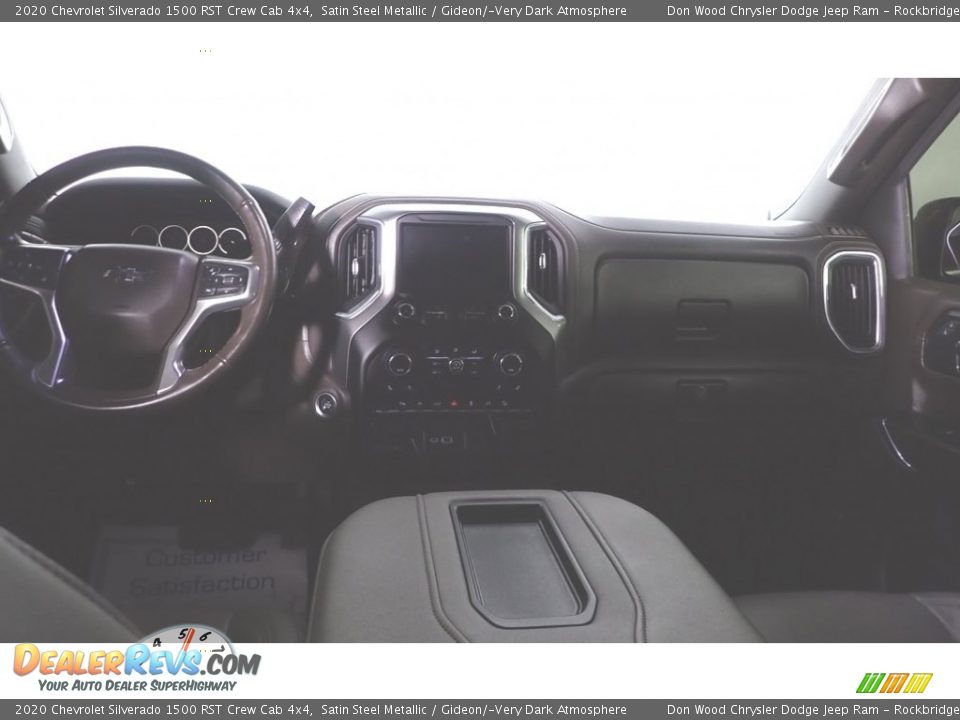 2020 Chevrolet Silverado 1500 RST Crew Cab 4x4 Satin Steel Metallic / Gideon/­Very Dark Atmosphere Photo #31