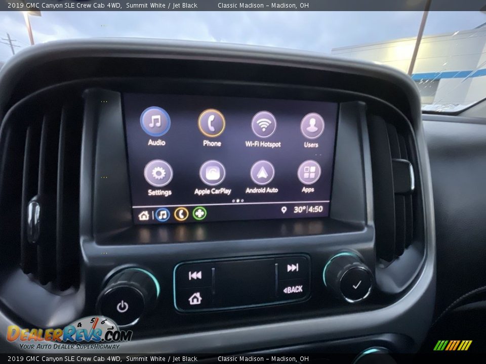 2019 GMC Canyon SLE Crew Cab 4WD Summit White / Jet Black Photo #11