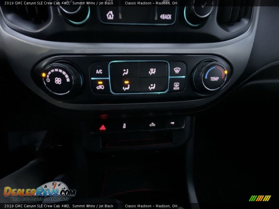 2019 GMC Canyon SLE Crew Cab 4WD Summit White / Jet Black Photo #12