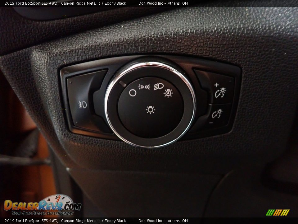 2019 Ford EcoSport SES 4WD Canyon Ridge Metallic / Ebony Black Photo #34