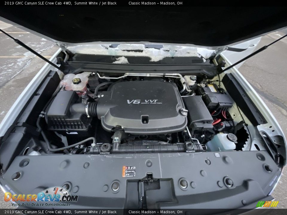 2019 GMC Canyon SLE Crew Cab 4WD Summit White / Jet Black Photo #18