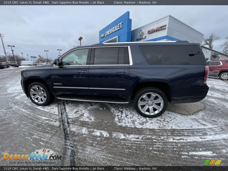 2018 GMC Yukon XL Denali 4WD Dark Sapphire Blue Metallic / Jet Black Photo #3