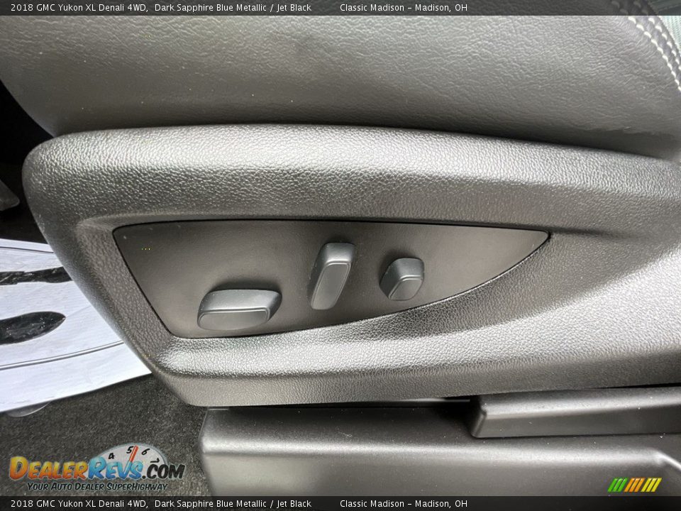 2018 GMC Yukon XL Denali 4WD Dark Sapphire Blue Metallic / Jet Black Photo #8