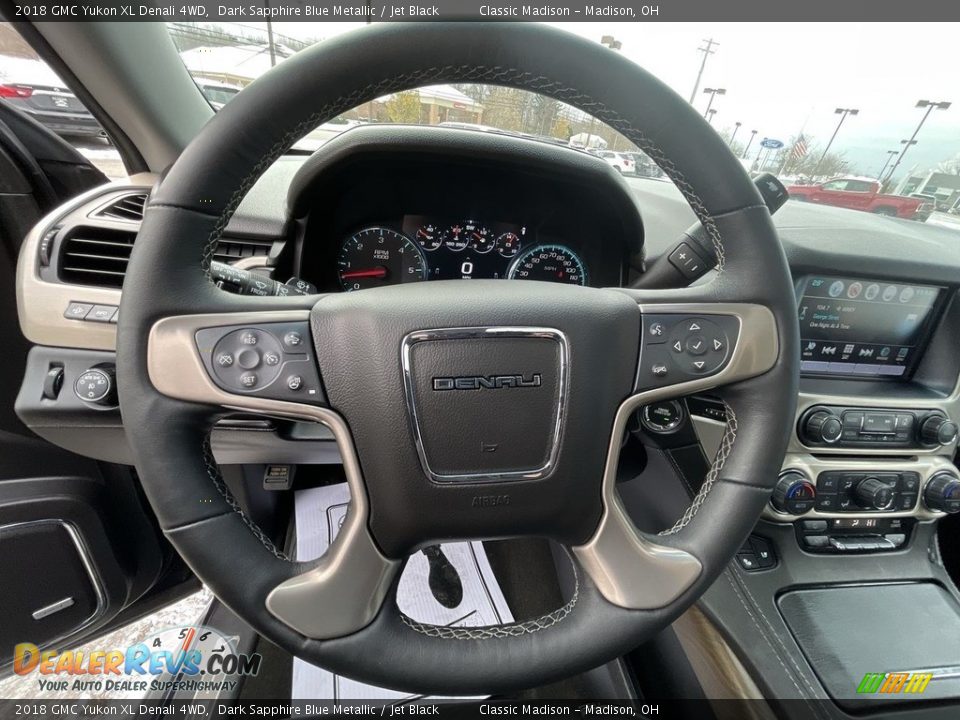 2018 GMC Yukon XL Denali 4WD Steering Wheel Photo #10