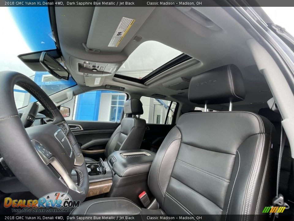 2018 GMC Yukon XL Denali 4WD Dark Sapphire Blue Metallic / Jet Black Photo #16
