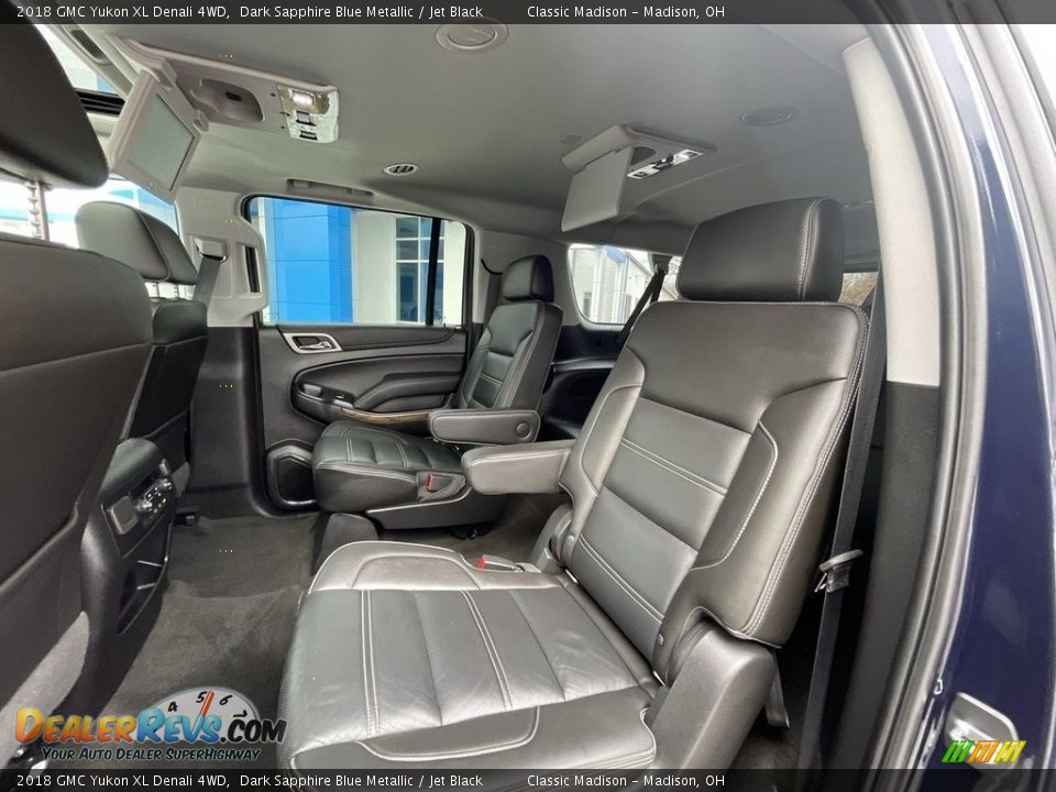 Rear Seat of 2018 GMC Yukon XL Denali 4WD Photo #17