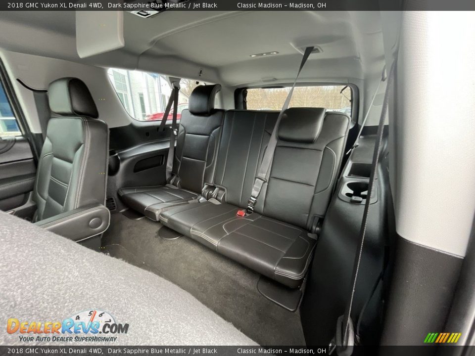 Rear Seat of 2018 GMC Yukon XL Denali 4WD Photo #18