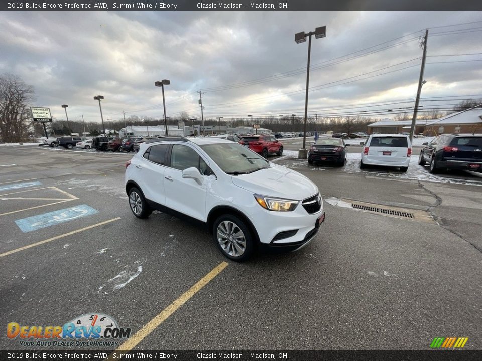 2019 Buick Encore Preferred AWD Summit White / Ebony Photo #5
