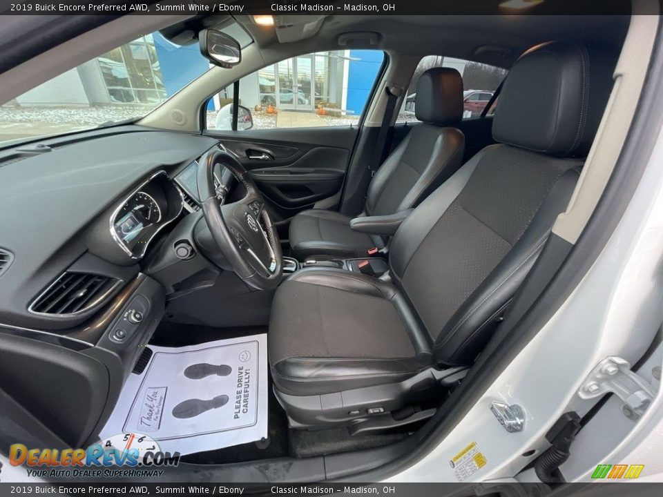 2019 Buick Encore Preferred AWD Summit White / Ebony Photo #7