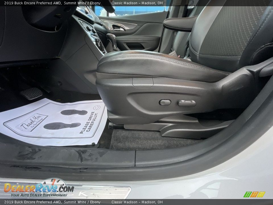 2019 Buick Encore Preferred AWD Summit White / Ebony Photo #8