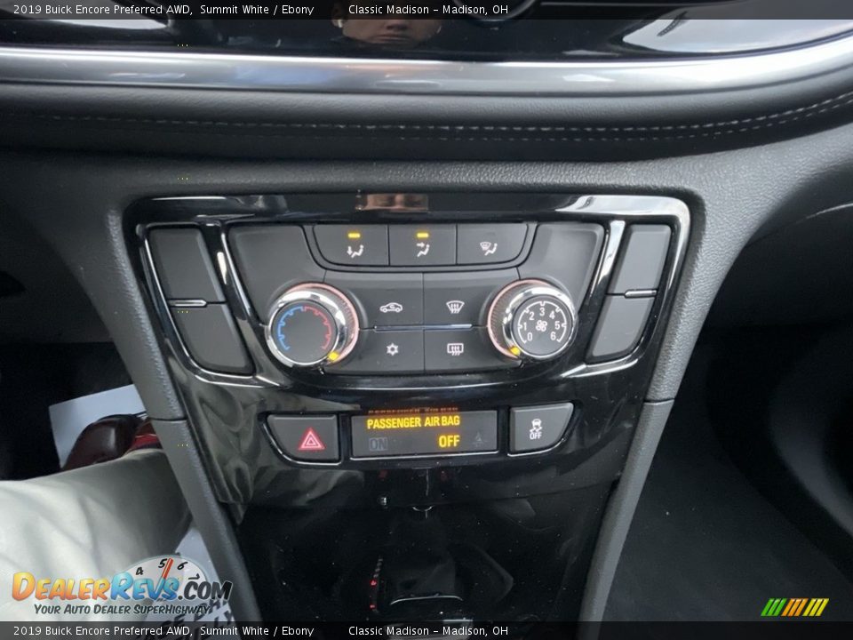 2019 Buick Encore Preferred AWD Summit White / Ebony Photo #15