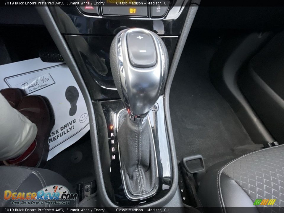 2019 Buick Encore Preferred AWD Summit White / Ebony Photo #16