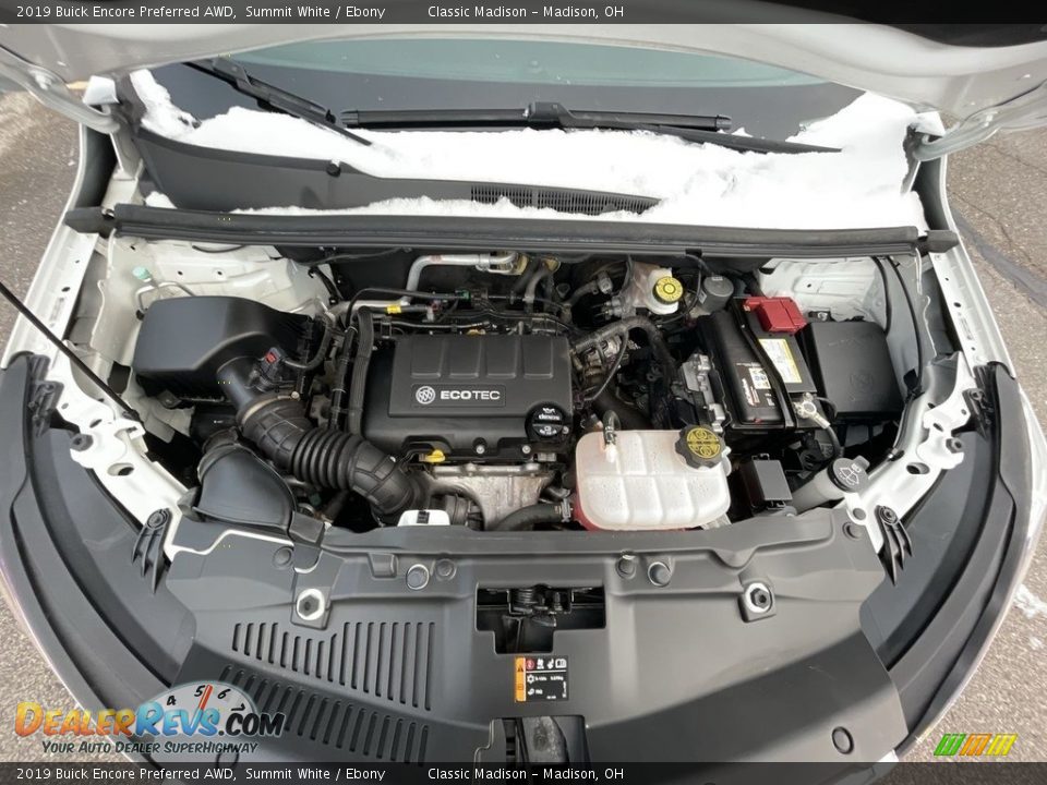 2019 Buick Encore Preferred AWD Summit White / Ebony Photo #21