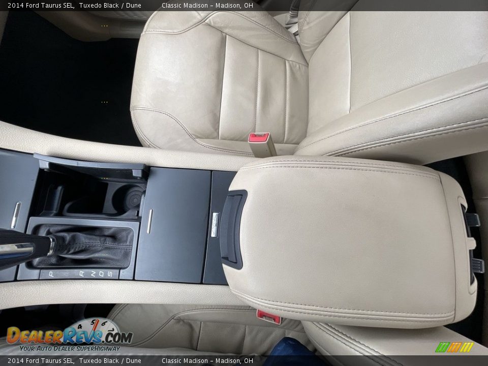 2014 Ford Taurus SEL Tuxedo Black / Dune Photo #15
