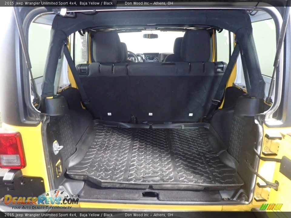 2015 Jeep Wrangler Unlimited Sport 4x4 Baja Yellow / Black Photo #16