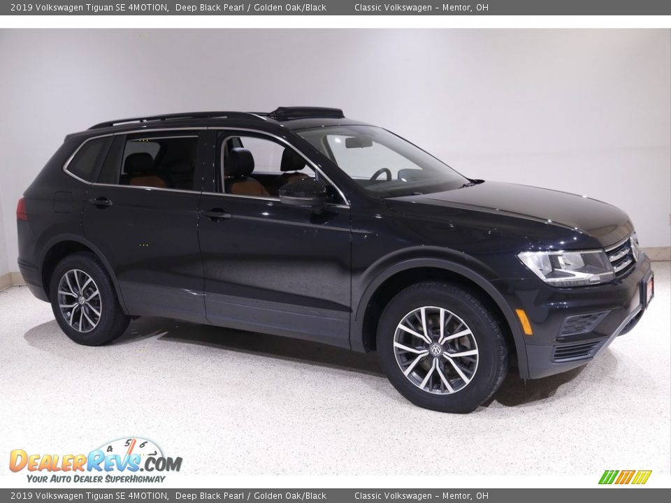 Deep Black Pearl 2019 Volkswagen Tiguan SE 4MOTION Photo #1
