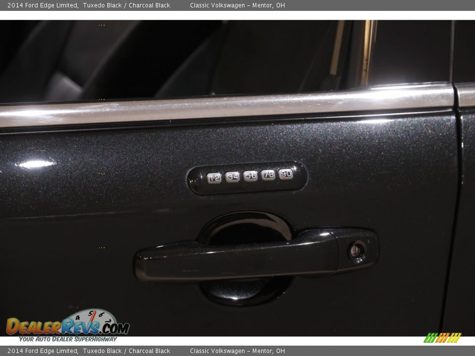 2014 Ford Edge Limited Tuxedo Black / Charcoal Black Photo #4