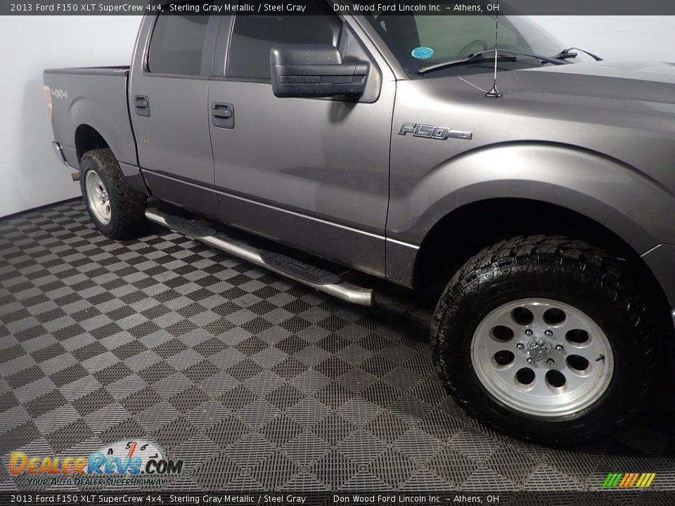 2013 Ford F150 XLT SuperCrew 4x4 Sterling Gray Metallic / Steel Gray Photo #3