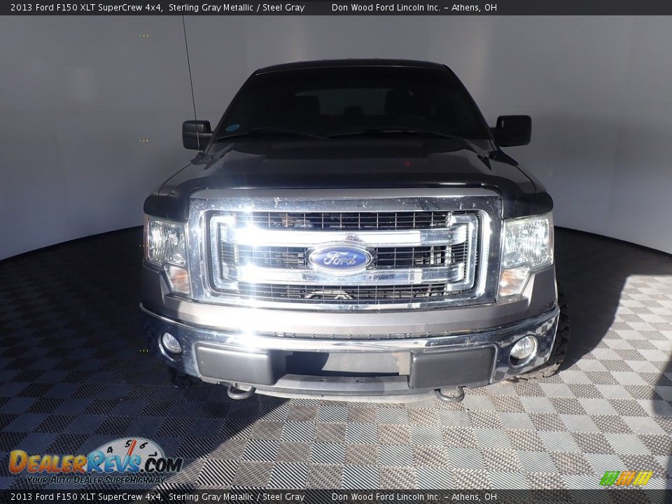 2013 Ford F150 XLT SuperCrew 4x4 Sterling Gray Metallic / Steel Gray Photo #4