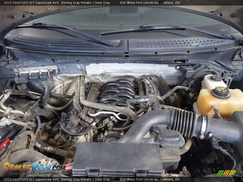 2013 Ford F150 XLT SuperCrew 4x4 Sterling Gray Metallic / Steel Gray Photo #6