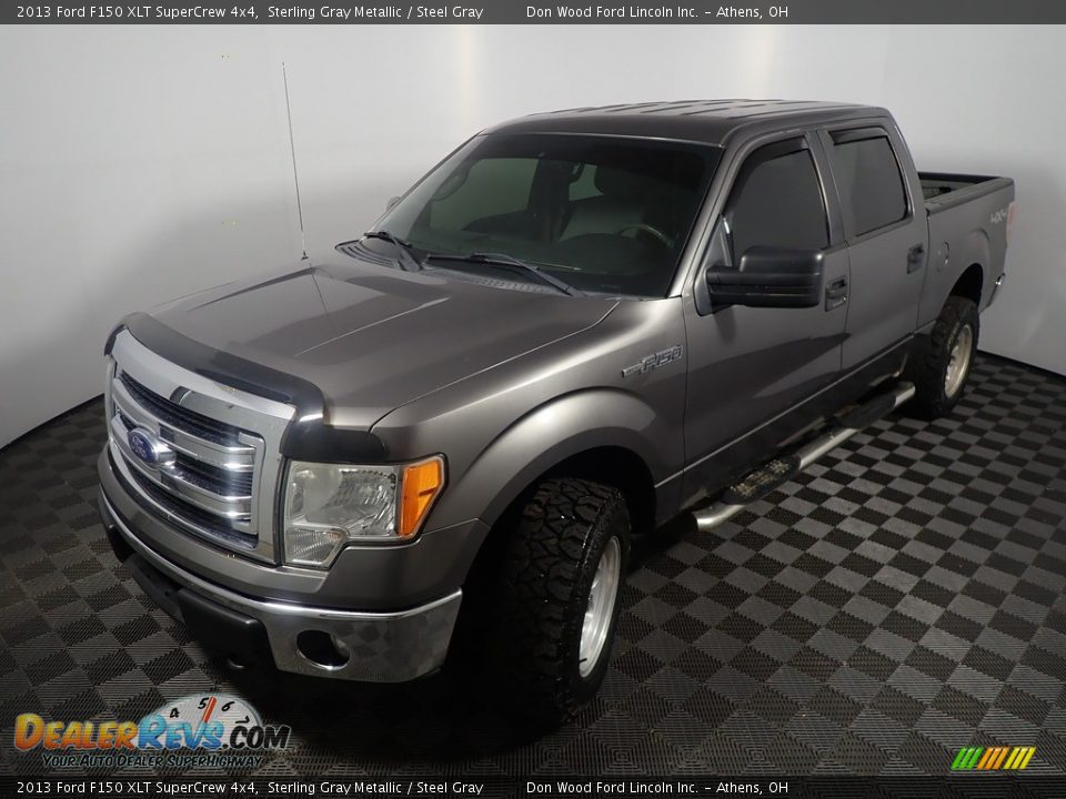 2013 Ford F150 XLT SuperCrew 4x4 Sterling Gray Metallic / Steel Gray Photo #8