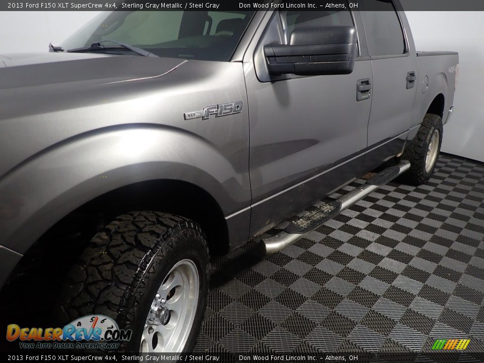 2013 Ford F150 XLT SuperCrew 4x4 Sterling Gray Metallic / Steel Gray Photo #9