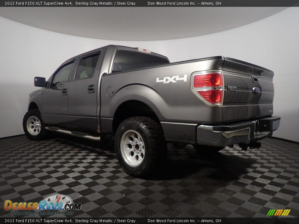 2013 Ford F150 XLT SuperCrew 4x4 Sterling Gray Metallic / Steel Gray Photo #10