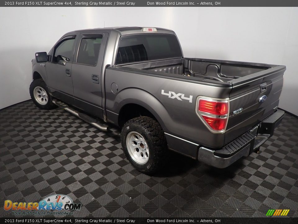 2013 Ford F150 XLT SuperCrew 4x4 Sterling Gray Metallic / Steel Gray Photo #11