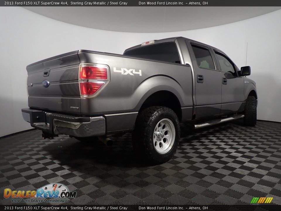 2013 Ford F150 XLT SuperCrew 4x4 Sterling Gray Metallic / Steel Gray Photo #13