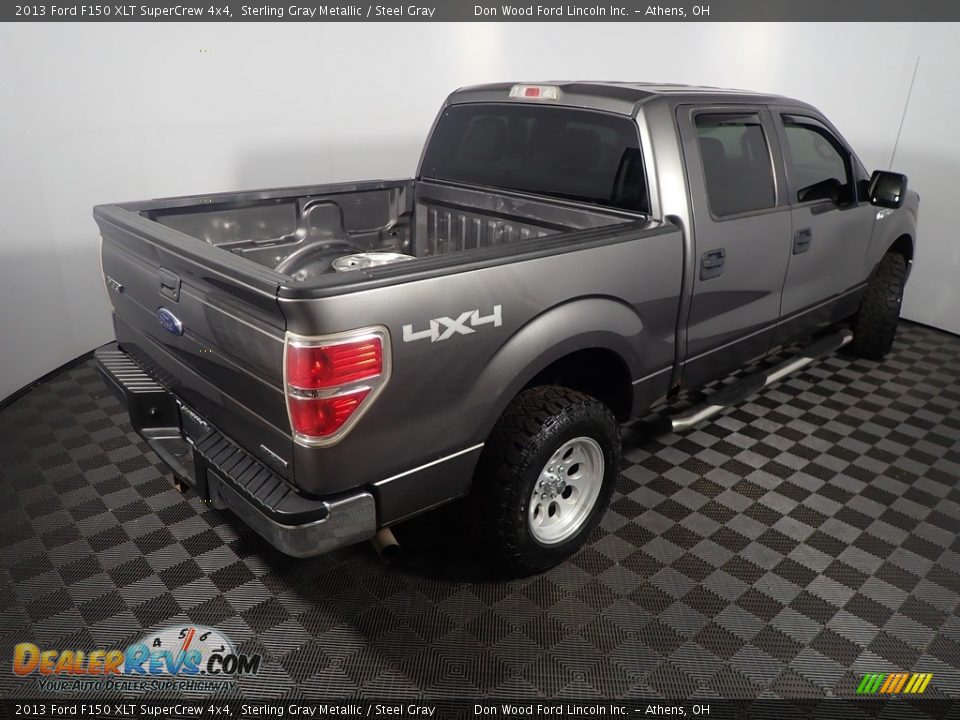 2013 Ford F150 XLT SuperCrew 4x4 Sterling Gray Metallic / Steel Gray Photo #14