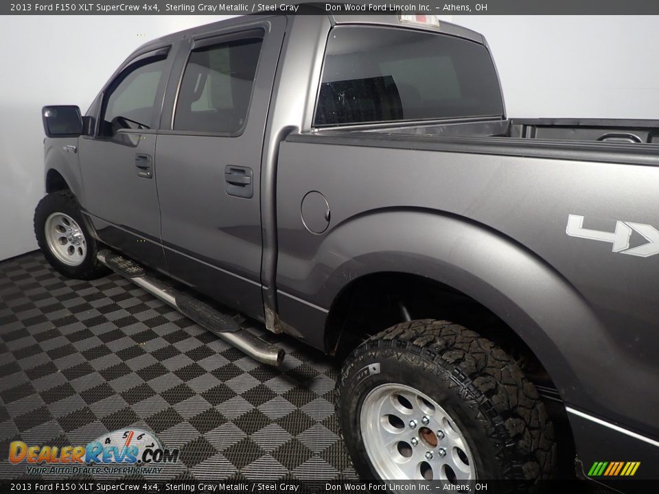 2013 Ford F150 XLT SuperCrew 4x4 Sterling Gray Metallic / Steel Gray Photo #15