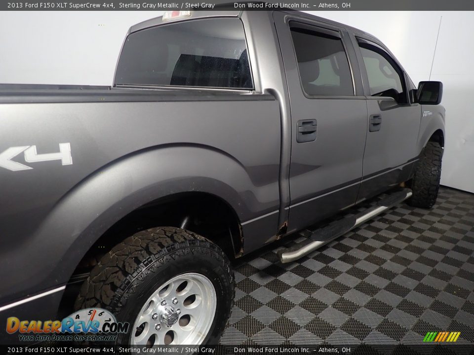 2013 Ford F150 XLT SuperCrew 4x4 Sterling Gray Metallic / Steel Gray Photo #16