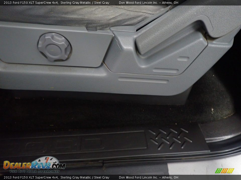 2013 Ford F150 XLT SuperCrew 4x4 Sterling Gray Metallic / Steel Gray Photo #20
