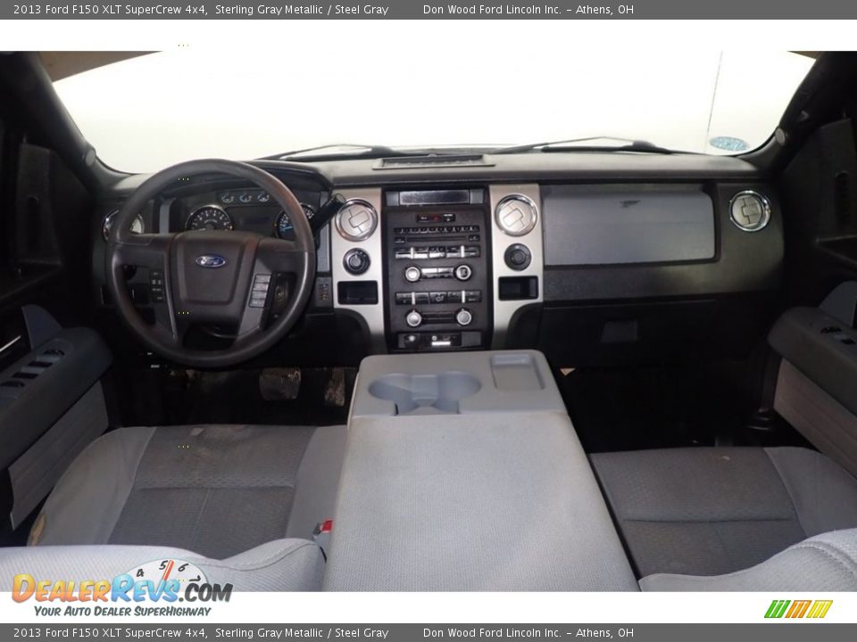 2013 Ford F150 XLT SuperCrew 4x4 Sterling Gray Metallic / Steel Gray Photo #21