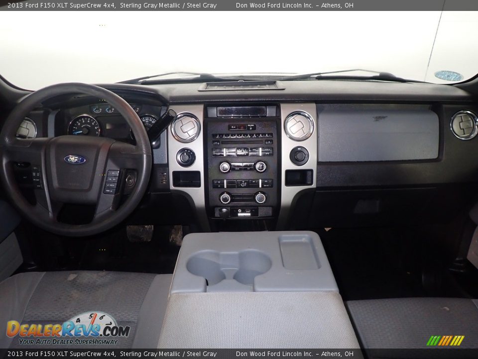 2013 Ford F150 XLT SuperCrew 4x4 Sterling Gray Metallic / Steel Gray Photo #22