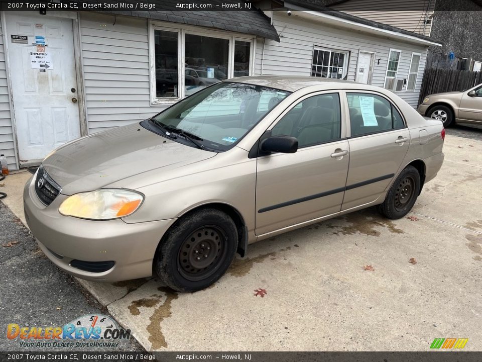 2007 Toyota Corolla CE Desert Sand Mica / Beige Photo #2