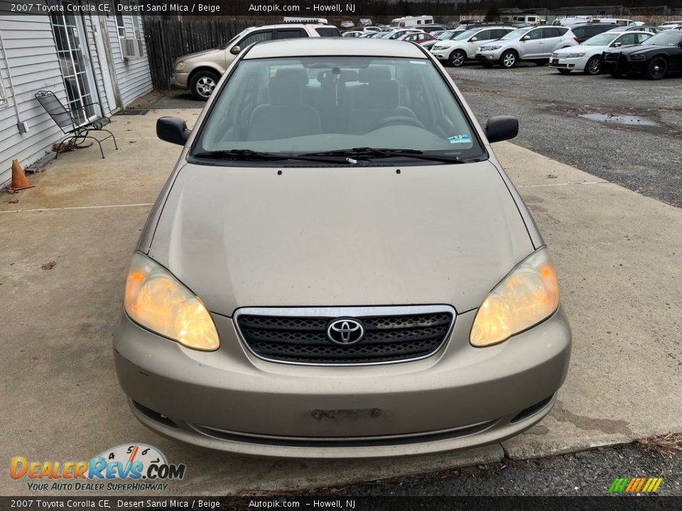 2007 Toyota Corolla CE Desert Sand Mica / Beige Photo #11