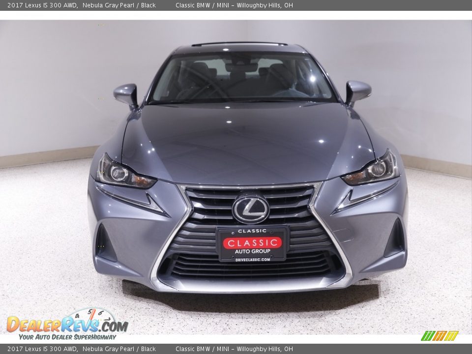 2017 Lexus IS 300 AWD Nebula Gray Pearl / Black Photo #2