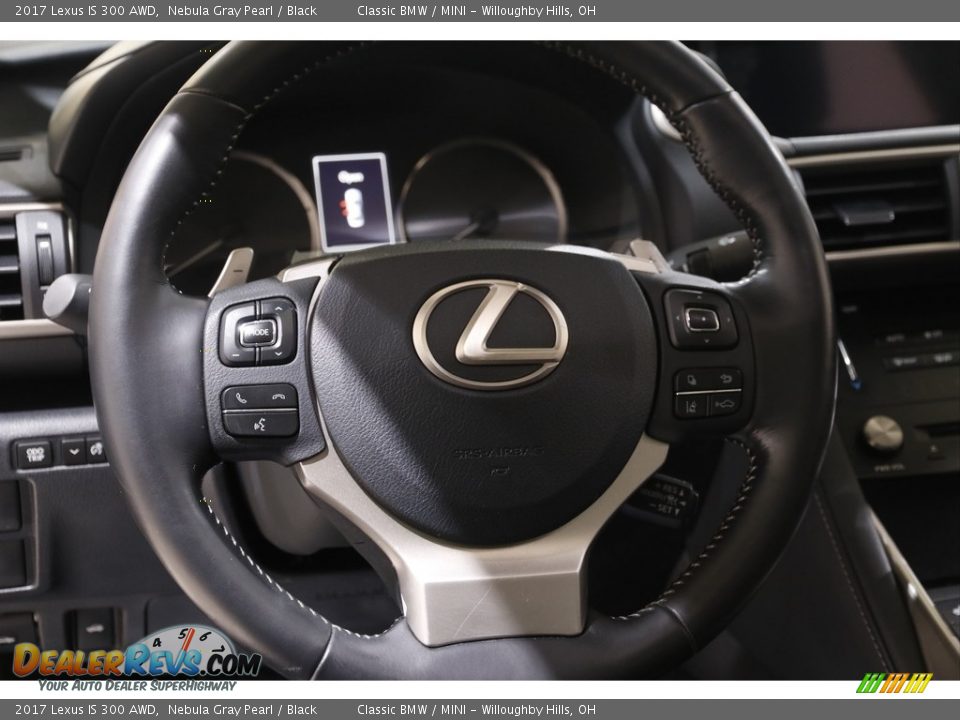 2017 Lexus IS 300 AWD Nebula Gray Pearl / Black Photo #7