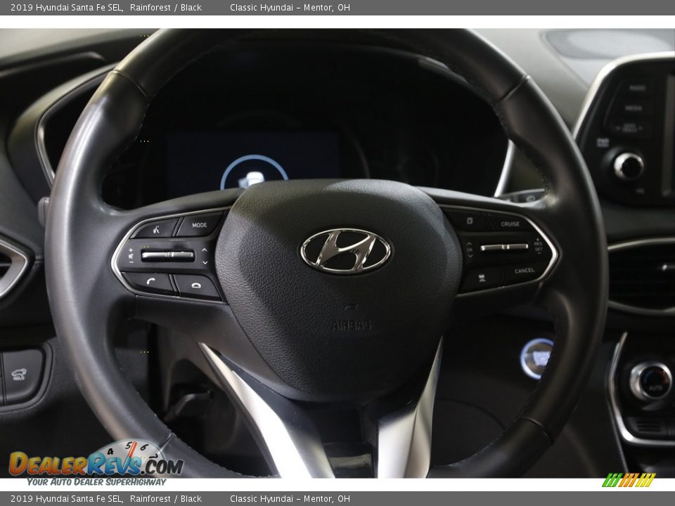 2019 Hyundai Santa Fe SEL Rainforest / Black Photo #7
