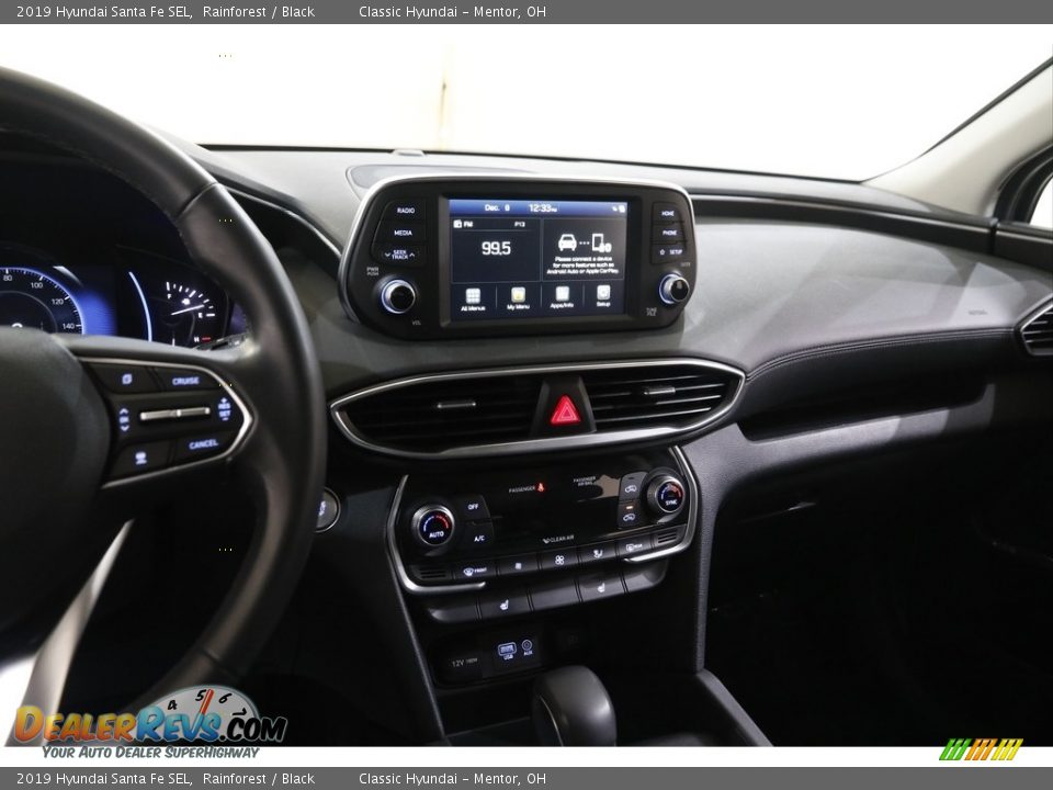 2019 Hyundai Santa Fe SEL Rainforest / Black Photo #9